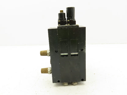MAC 92B-BAB-CJA-DM-DJAP-1DG  2-Station Solenoid Valve Manifold 120V 92 Series