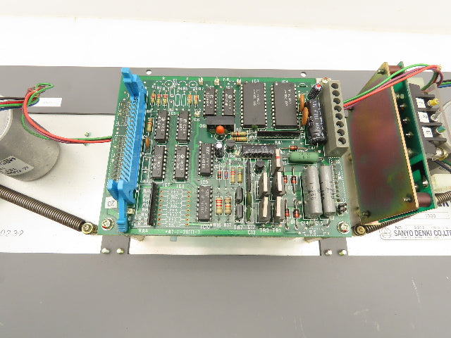 Sanyo 2401C-1 Tape Reader 2 Reel Handler Unit For CNC Machinery