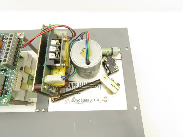 Sanyo 2401C-1 Tape Reader 2 Reel Handler Unit For CNC Machinery