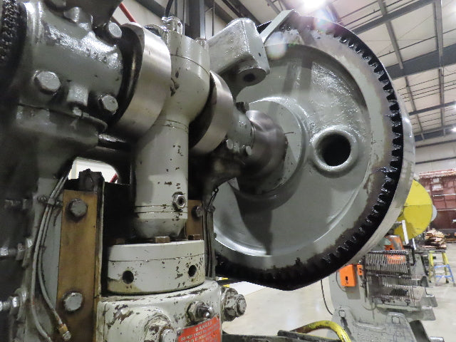 Walsh No 65 Ton Geared Mechanical Punch Press 6" Stroke 10" Throat 7.5Hp 3Ph