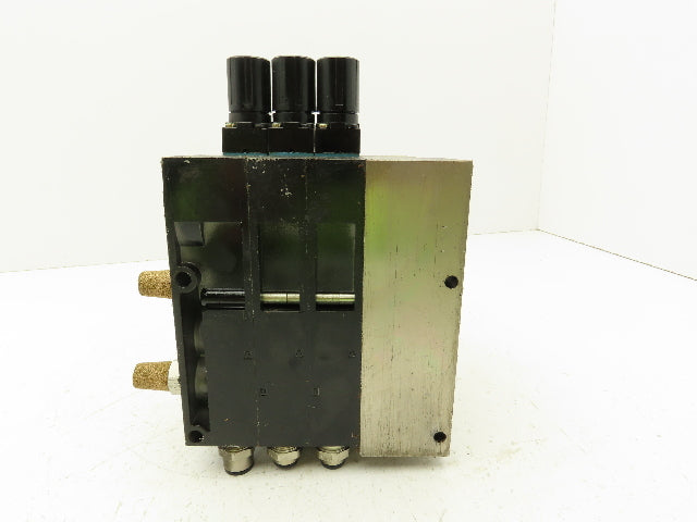 MAC SM32 MAConnect 3-Station Solenoid Valve Serial Manifold DeviceNet 24VDC 92B