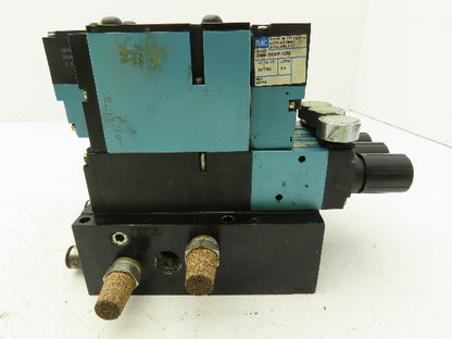 MAC SM32 MAConnect 3-Station Solenoid Valve Serial Manifold DeviceNet 24VDC 92B