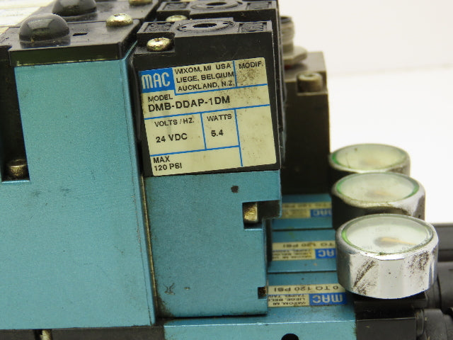 MAC SM32 MAConnect 3-Station Solenoid Valve Serial Manifold DeviceNet 24VDC 92B