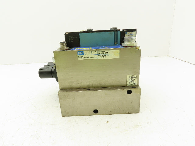 MAC SM32 MAConnect 3-Station Solenoid Valve Serial Manifold DeviceNet 24VDC 92B