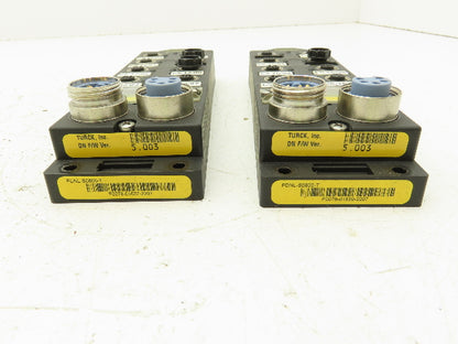 Turck FDNL-S0800-T Bus Stop DeviceNet Remote I/O Module 8-Inputs 24VDC Lot of 2
