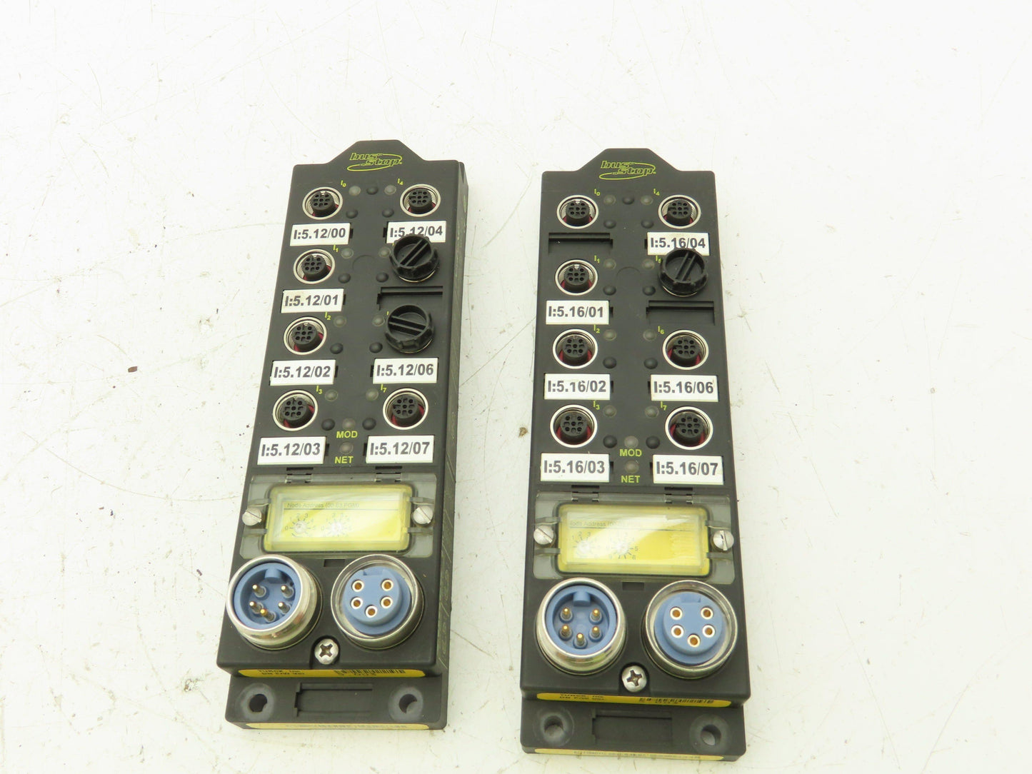Turck FDNL-S0800-T Bus Stop DeviceNet Remote I/O Module 8-Inputs 24VDC Lot of 2
