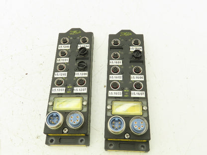 Turck FDNL-S0800-T Bus Stop DeviceNet Remote I/O Module 8-Inputs 24VDC Lot of 2