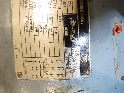 Rousselle No 25H Ton Mechanical Horn Punch Press 2" Stroke 6.5" Throat 3 Hp 3Ph
