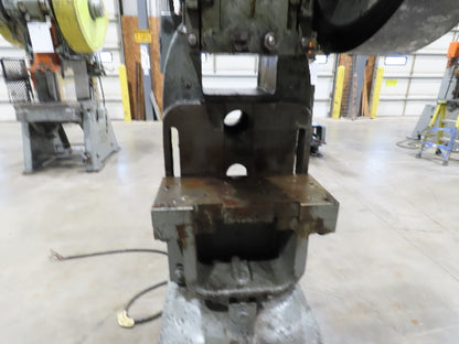 Rousselle No 25H Ton Mechanical Horn Punch Press 2" Stroke 6.5" Throat 3 Hp 3Ph