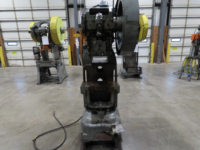 Rousselle No 25H Ton Mechanical Horn Punch Press 2" Stroke 6.5" Throat 3 Hp 3Ph