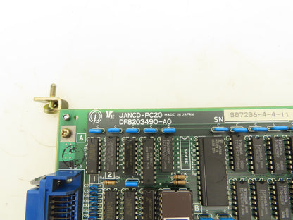 Yaskawa JANCD-PC20 PLC Circuit Board Slot Card Module Lot of 2