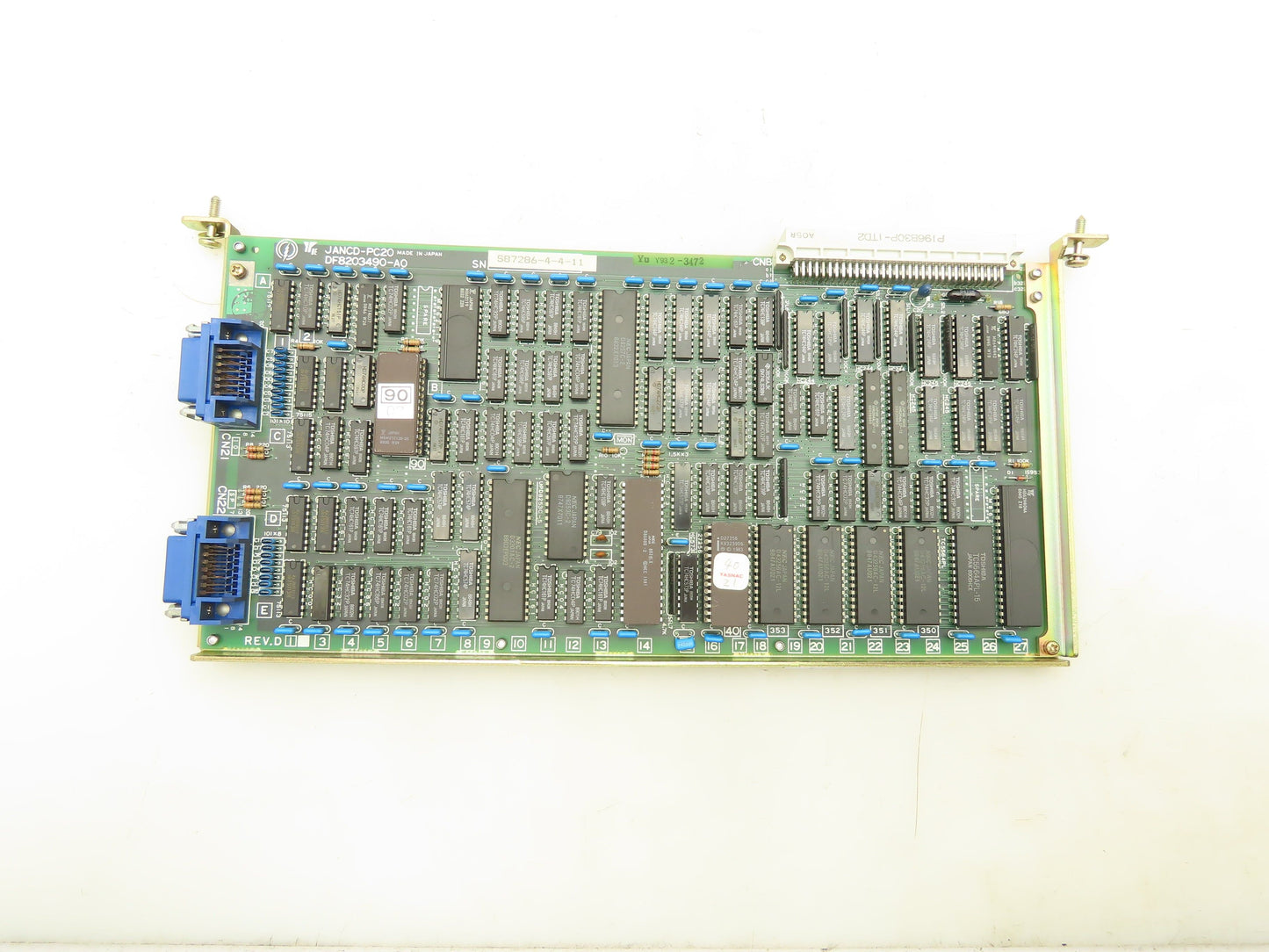 Yaskawa JANCD-PC20 PLC Circuit Board Slot Card Module Lot of 2