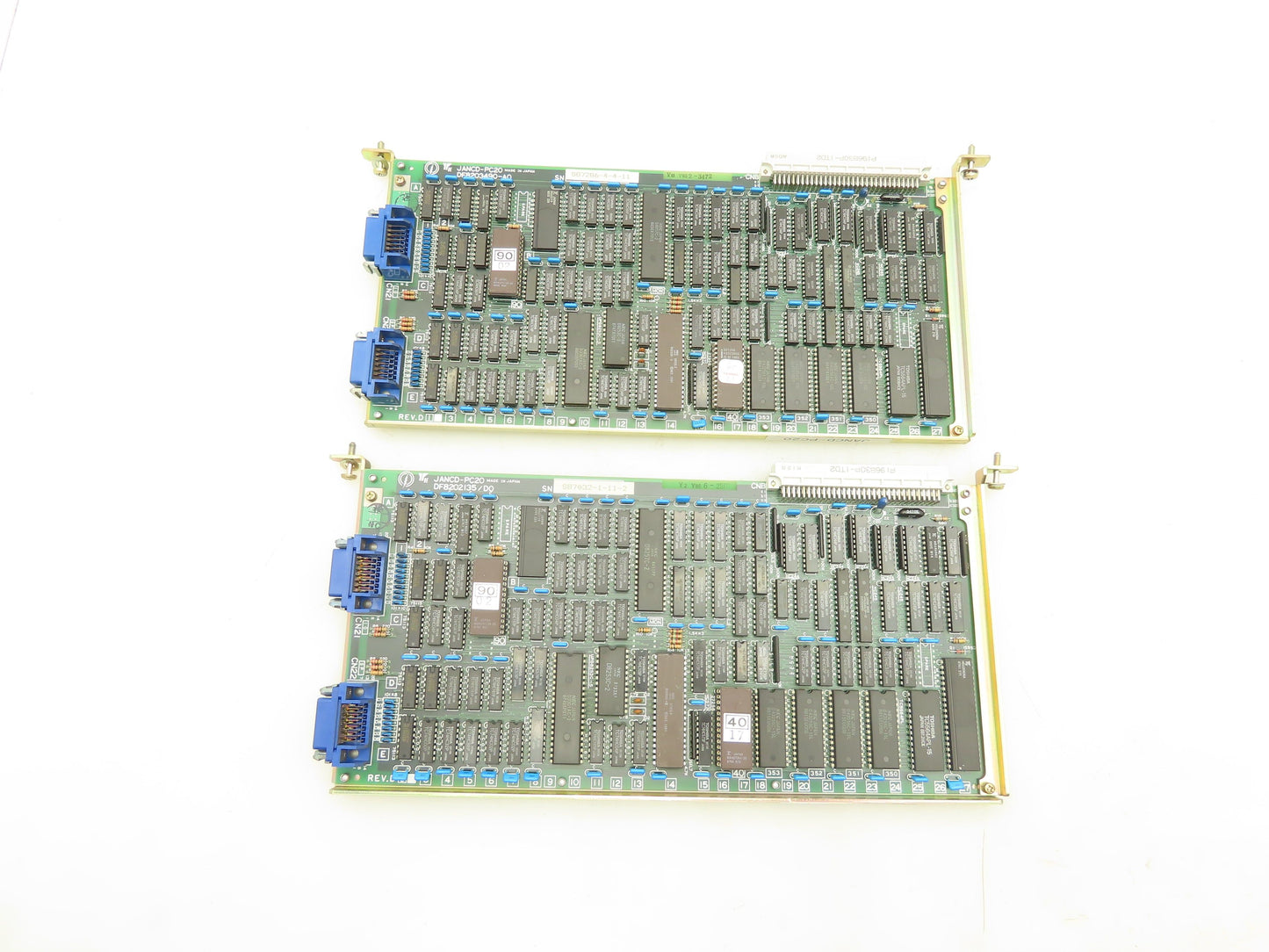 Yaskawa JANCD-PC20 PLC Circuit Board Slot Card Module Lot of 2