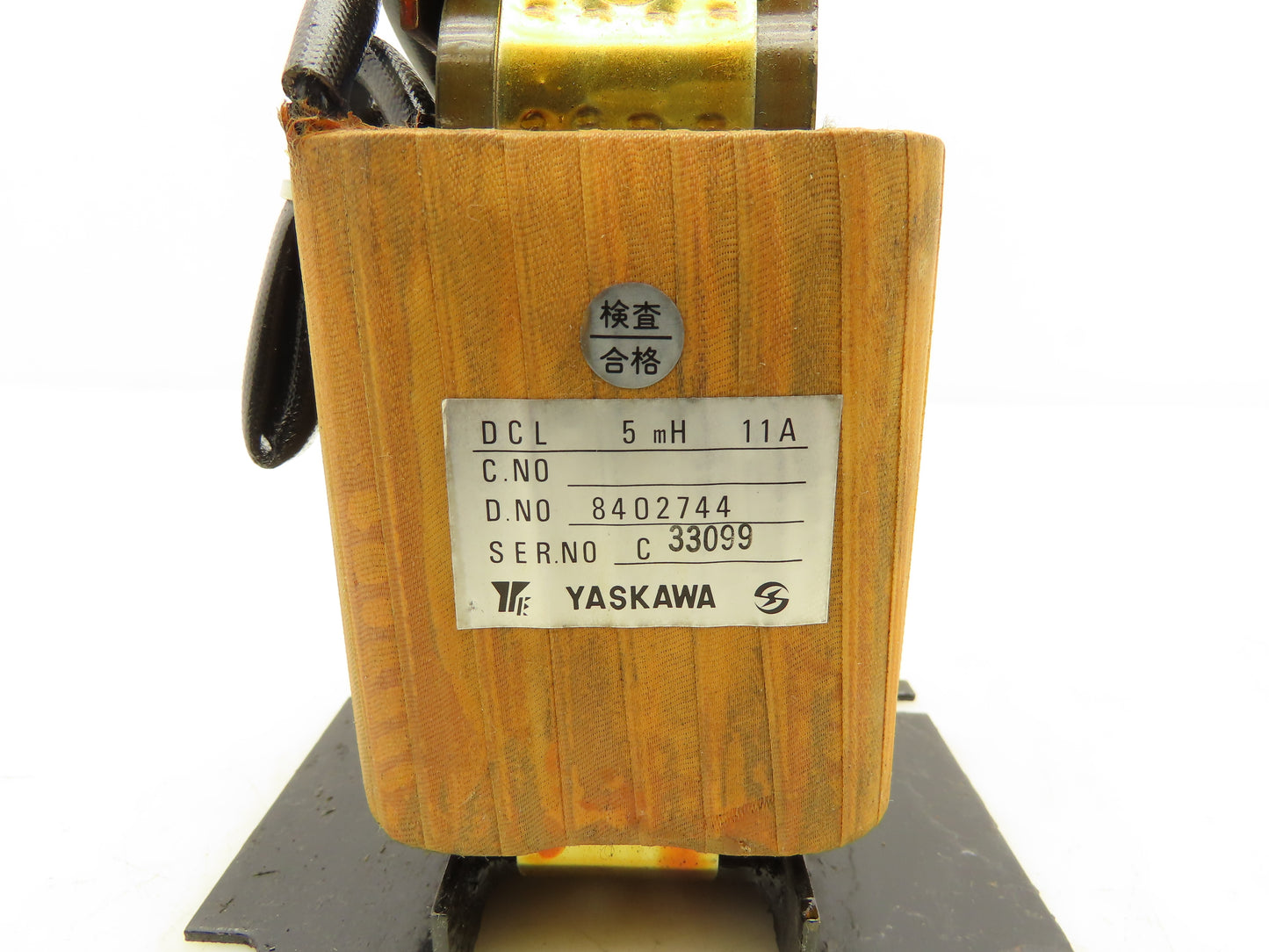 Yaskawa 8402744 Transformer 11A 5 MH Servo Pack Line Reactor