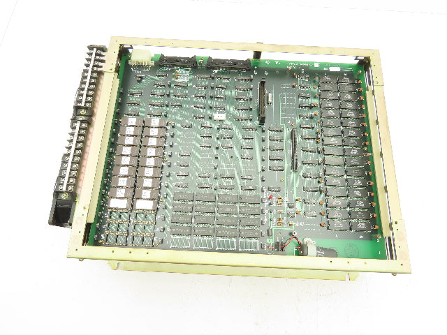 Yaskawa JANCD-MMOIC-02 Circuit Board Drives W/PLC Chassis