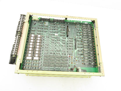 Yaskawa JANCD-MMOIC-02 Circuit Board Drives W/PLC Chassis