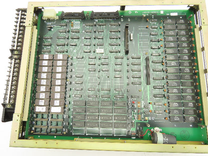 Yaskawa JANCD-MMOIC-02 Circuit Board Drives W/PLC Chassis