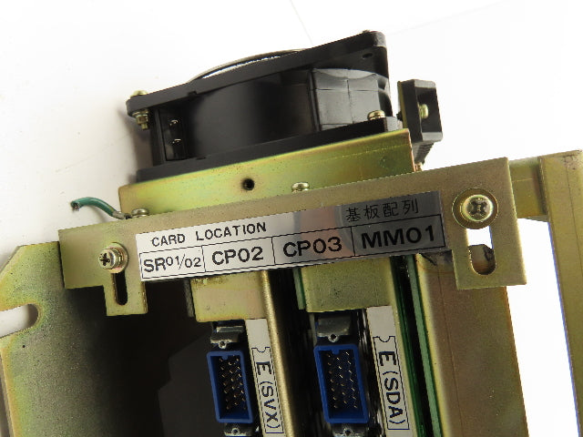 Yaskawa JANCD-MMOIC-02 Circuit Board Drives W/PLC Chassis