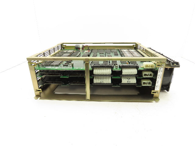Yaskawa JANCD-MMOIC-02 Circuit Board Drives W/PLC Chassis