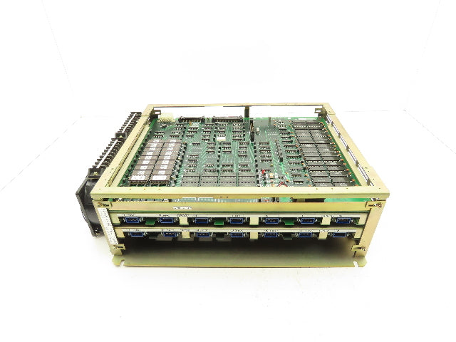 Yaskawa JANCD-MMOIC-02 Circuit Board Drives W/PLC Chassis