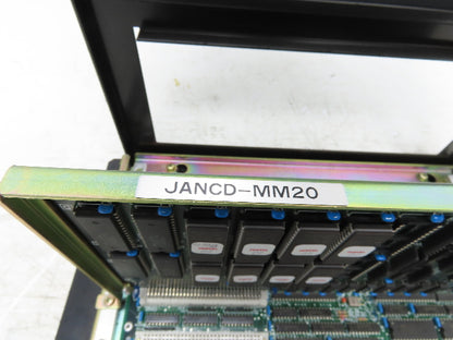 Yaskawa JANCD-MB21 PLC Mother Circuit Board Chassis Unit w/Card Board JANCD-MM20