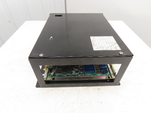 Yaskawa JANCD-MB21 PLC Mother Circuit Board Chassis Unit w/Card Board JANCD-MM20
