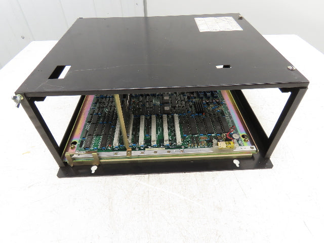 Yaskawa JANCD-MB21 PLC Mother Circuit Board Chassis Unit w/Card Board JANCD-MM20
