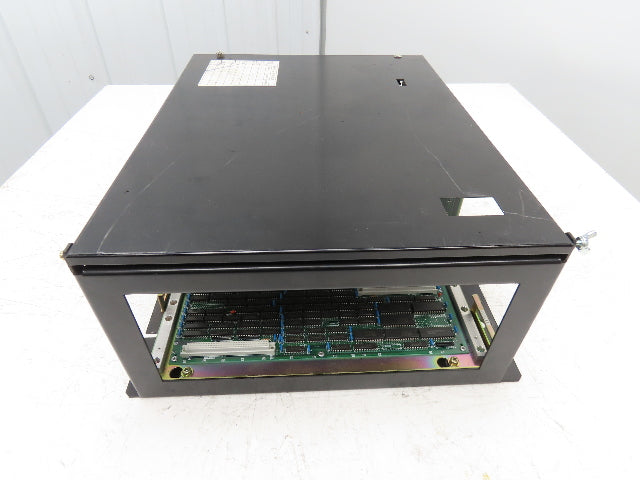 Yaskawa JANCD-MB21 PLC Mother Circuit Board Chassis Unit w/Card Board JANCD-MM20