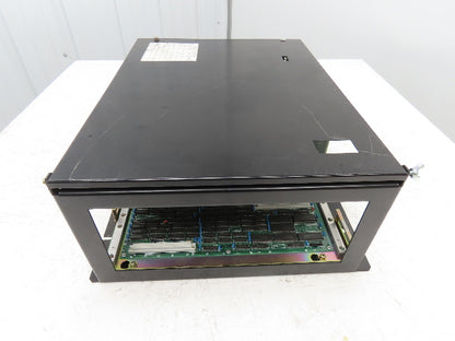 Yaskawa JANCD-MB21 PLC Mother Circuit Board Chassis Unit w/Card Board JANCD-MM20