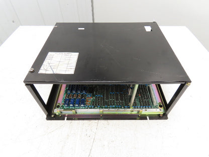 Yaskawa JANCD-MB21 PLC Mother Circuit Board Chassis Unit w/Card Board JANCD-MM20
