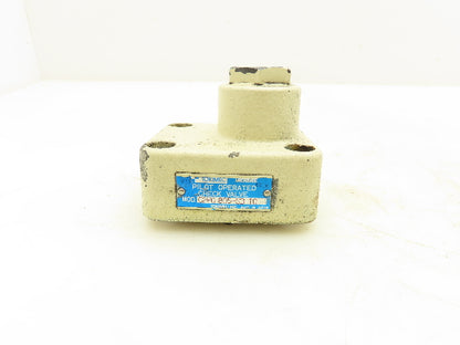 Tokimec Vickers C2PG-805-S3-10 Hydraulic Flow Control Check Valve Sz 3