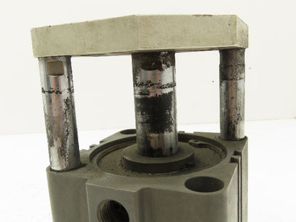Fabco GTND-080-050-B Pneumatic Cylinder 50mm Stroke 80mm Bore Guided Toolplate