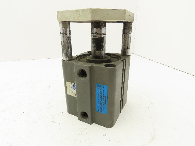 Fabco GTND-080-050-B Pneumatic Cylinder 50mm Stroke 80mm Bore Guided Toolplate