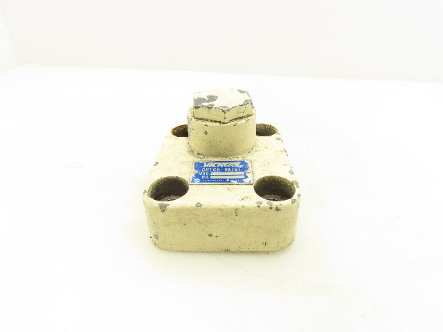 Vickers C5G-815-JA Hydraulic Directional Flow Control Check Valve Sz 6