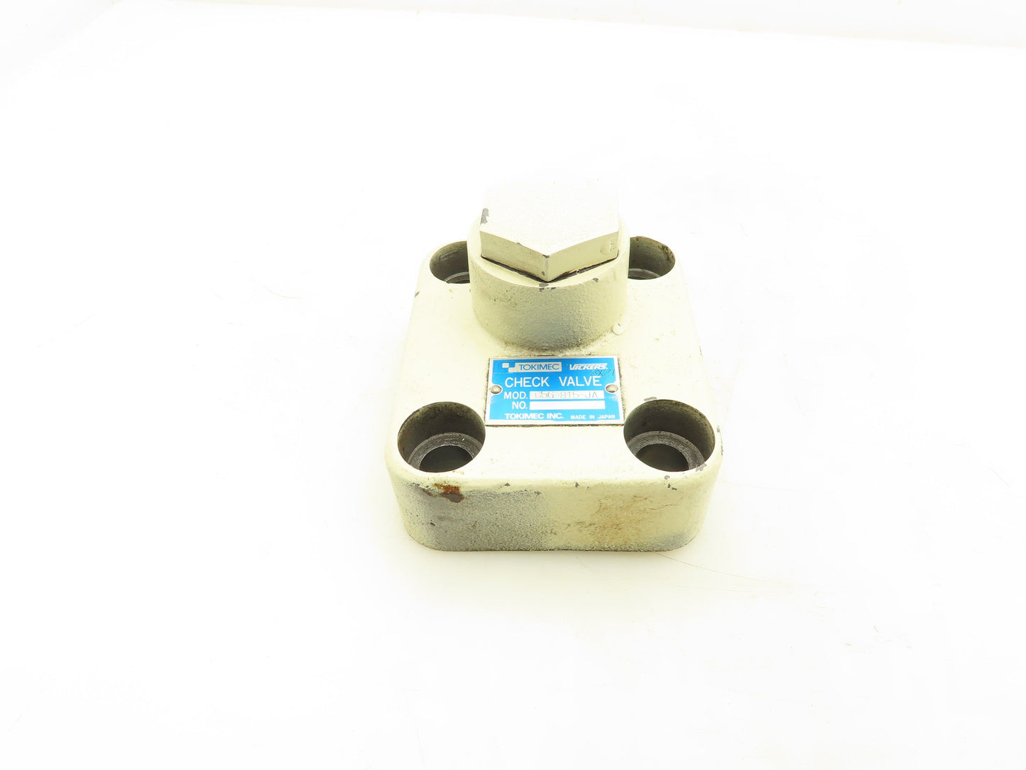 Tokimec Vickers C5G-815-JA Hydraulic Directional Flow Control Check Valve Sz 6