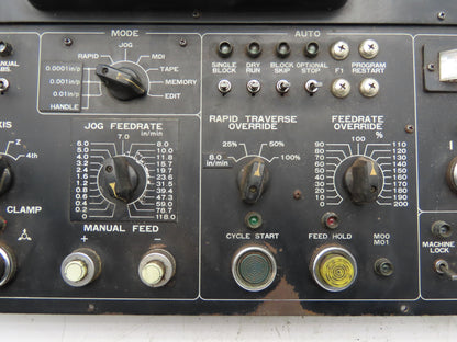 Matsuura EN4-00443A Control Panel 8.5" Monitor CNC Milling Machine MC-500V2