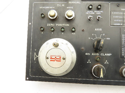 Matsuura EN4-00443A Control Panel 8.5" Monitor CNC Milling Machine MC-500V2