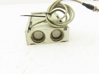 SMC CXSM25-40 Pneumatic Cylinder Dual Rod 40mm Stroke 25mm Bore Reed Switches