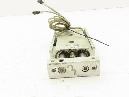 SMC CXSM25-40 Pneumatic Cylinder Dual Rod 40mm Stroke 25mm Bore Reed Switches