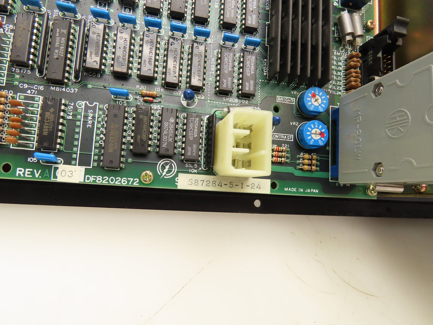 Matsushita Yaskawa 230BTB Monitor Operator Control Keypad Power Panel