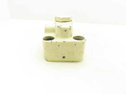 Tokimec Vickers C5PG-815-10-S46 Hydraulic Flow Control Check Valve Sz 6