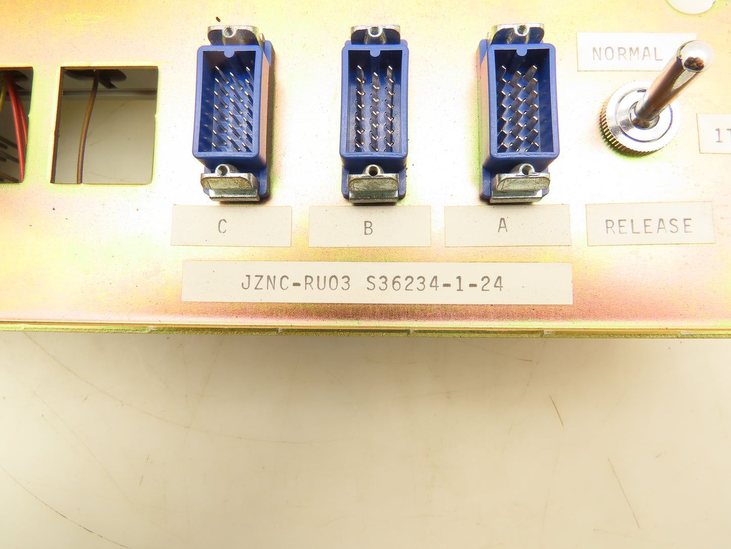 Yaskawa JZNCRU03 CNC Module With Relays