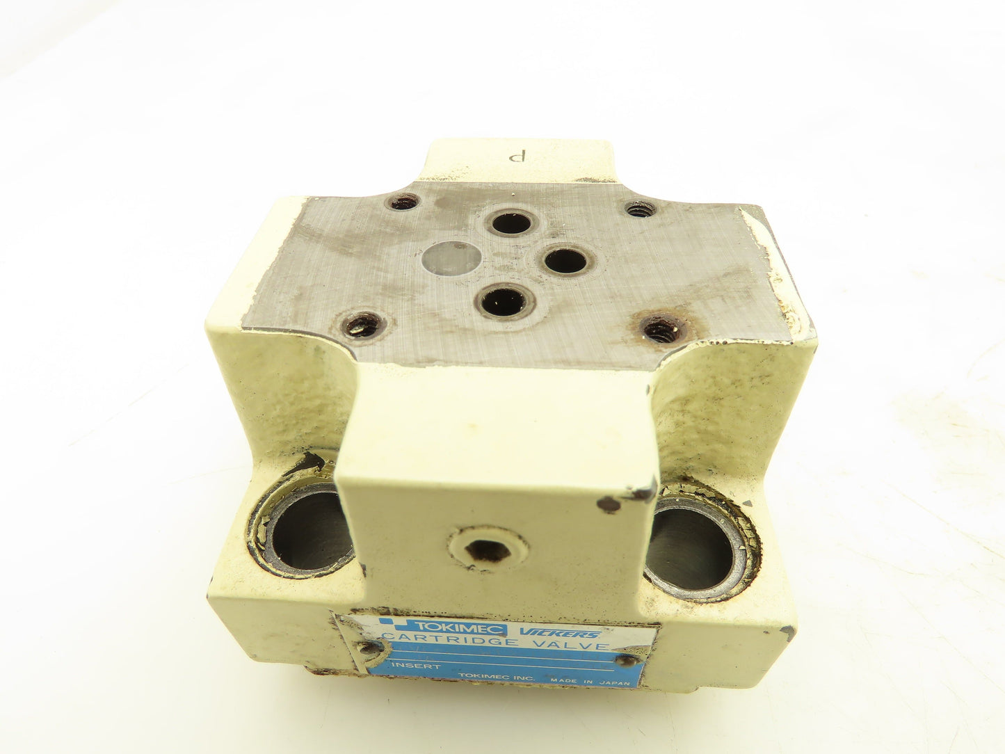 Tokimec Vickers CVC-25-W13-T39-10-JA Hydraulic Cartridge Valve Cover