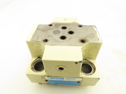 Tokimec Vickers CVC-25-W13-T39-10-JA Hydraulic Cartridge Valve Cover