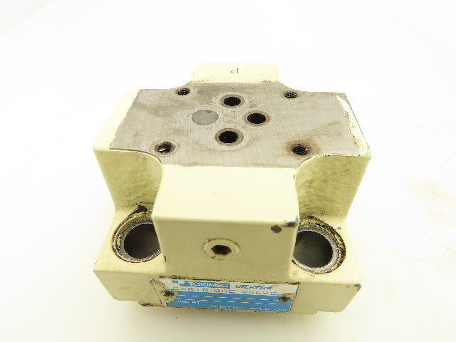 Tokimec Vickers CVC-25-W13-T39-10-JA Hydraulic Cartridge Valve Cover