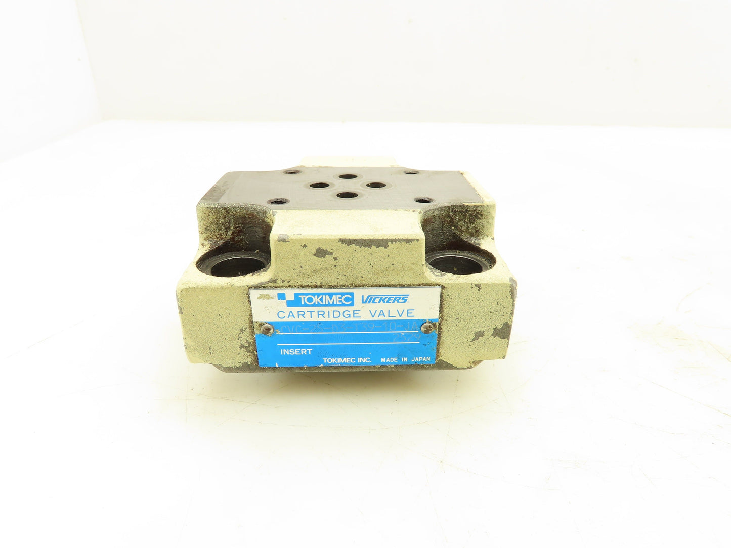 Tokimec Vickers CVC-25-D3-T39-10-JA Hydraulic Cartridge Valve Cover
