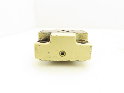 Tokimec Vickers CVC-25-D3-T39-10-JA-AP06 Hydraulic Cartridge Valve Cover