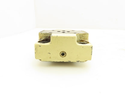 Tokimec Vickers CVC-25-D3-T39-10-JA-AP06 Hydraulic Cartridge Valve Cover