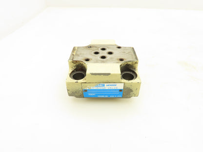 Tokimec Vickers CVC-25-D3-T39-10-JA-AP06 Hydraulic Cartridge Valve Cover