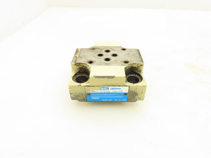 Tokimec Vickers CVC-25-D3-T39-10-JA-AP06 Hydraulic Cartridge Valve Cover
